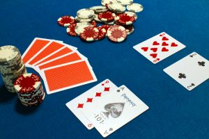 Seven card stud poker no peek